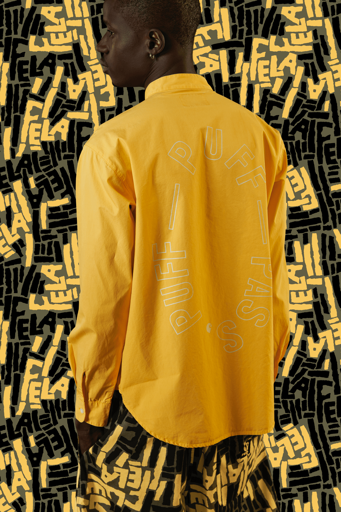 Carhartt WIP x Fela Kuti – L/S Half Placket Shirt // ☁️ Carhartt WIP x Fela Kuti – L/S Half Placket Shirt // ☁️