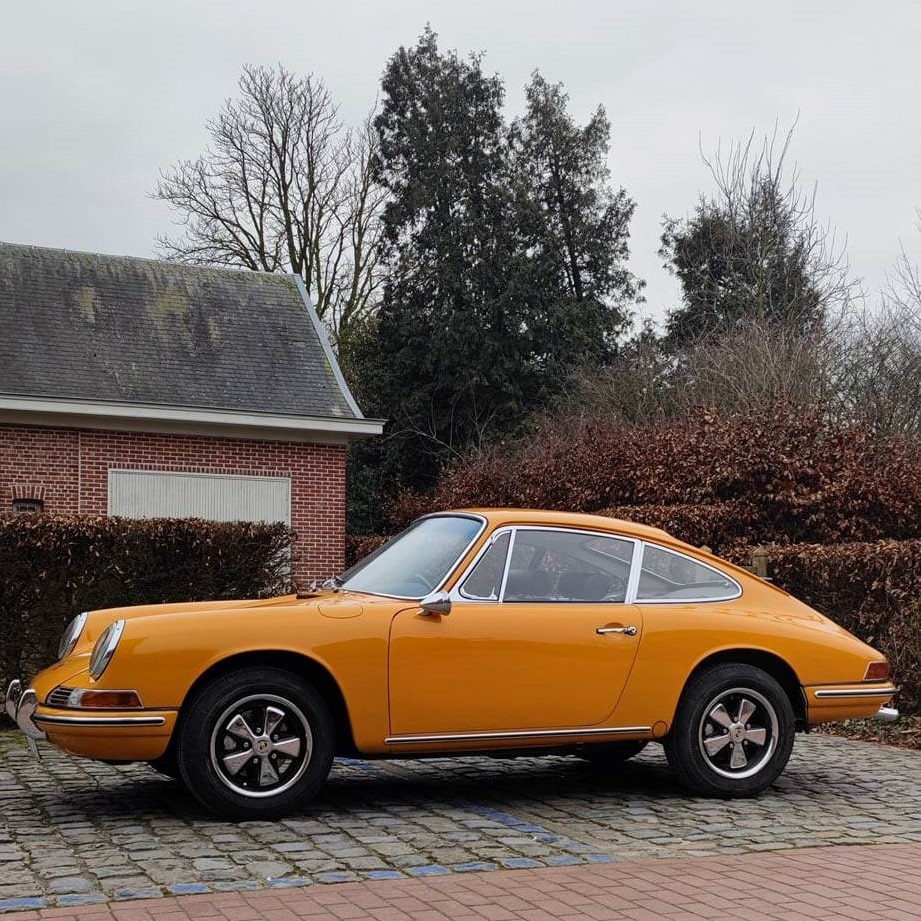 Gele Porsche 912 - Gunther // __ Rocket Copywriting //