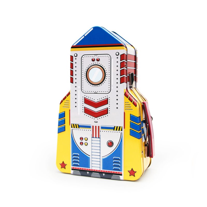 SUCK UK - Rocket lunch box - front // posted by __ Rocket Copywriting //