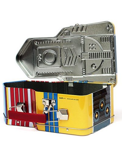 SUCK UK - Rocket lunch box - open // posted by __ Rocket Copywriting //