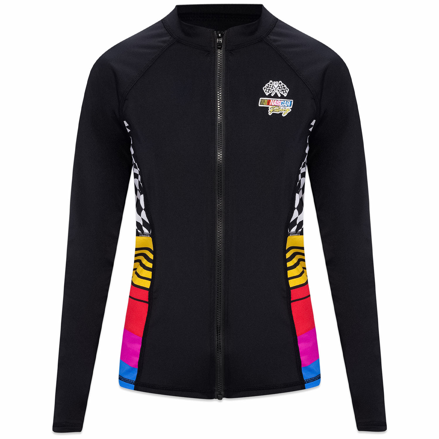 Hurley x Nascar Zip Front LS Rashguard UPF50+ // __ Rocket Copywriting //