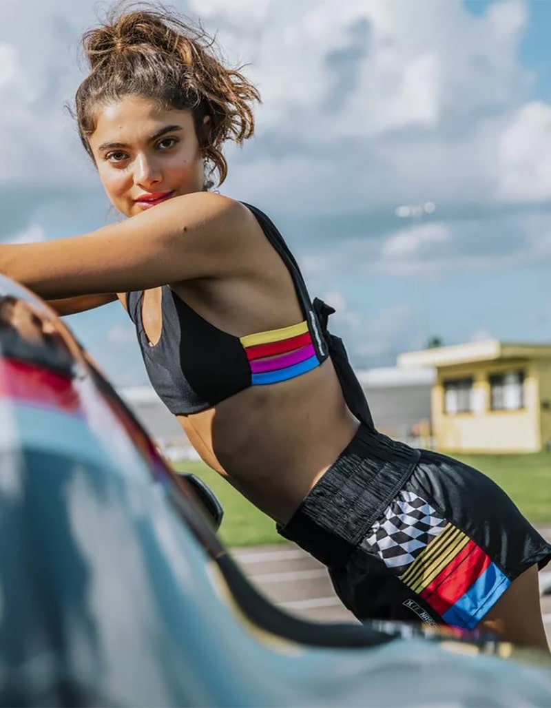 Hurley x Nascar Campaign 2023 with model Toni Majdell // __ Rocket Copywriting //